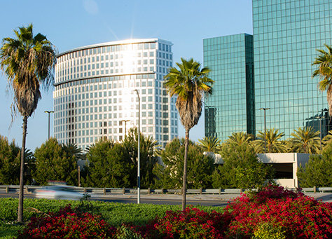 Corporate office buildings in Costa Mesa, California